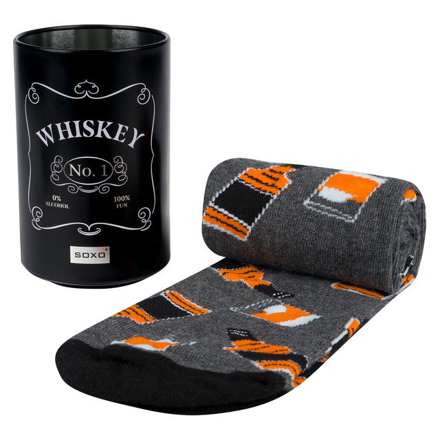 OUTLET Pánské ponožky Whisky v láhvi