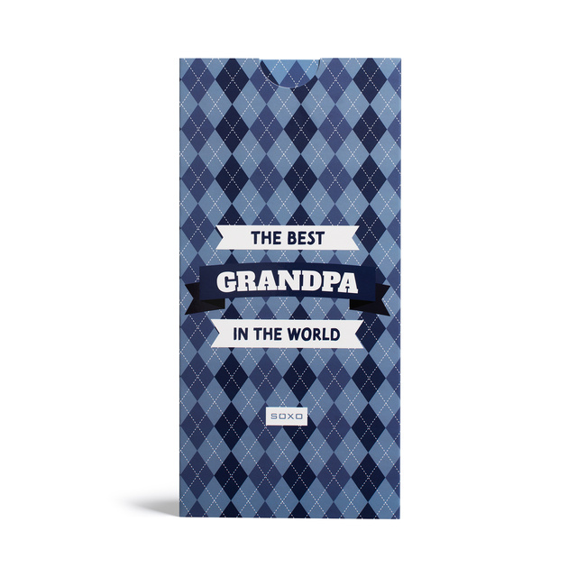 Pánské ponožky SOXO Nejlepší Dědeček na Světě