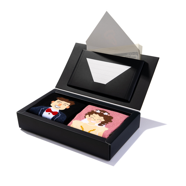 Dámské a pánské ponožky SOXO manžel a manželka v balení – 2 páry