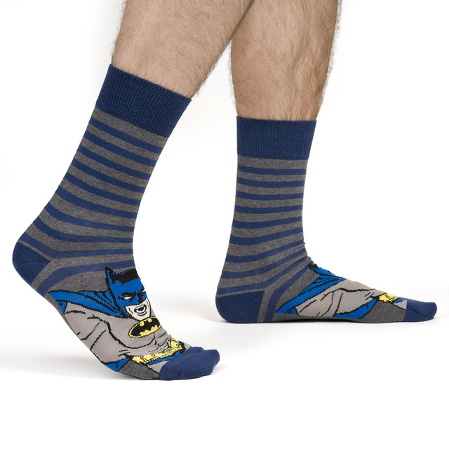 Tmavě modré pánské ponožky SOXO GOOD STUFF Batman DC Comics | pro něj