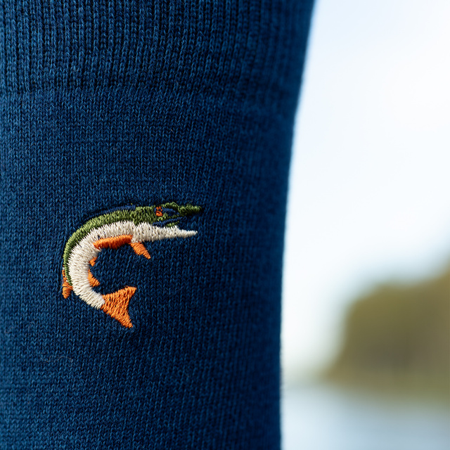 Pánské barevné ponožky SOXO Atlas Rybářský - 4 páry