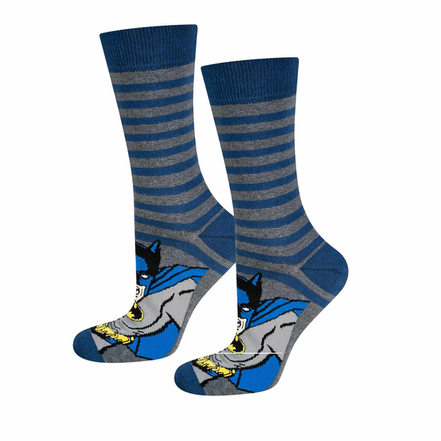 Tmavě modré pánské ponožky SOXO GOOD STUFF Batman DC Comics | pro něj