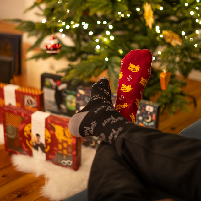 Adventní kalendář s Ponožkami Harry Potter 6-pack