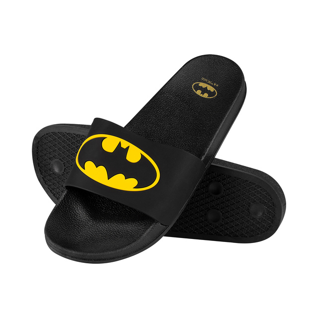 Prémiové dámské pánské plážové pantofle SOXO BATMAN | Ideální pro letní dovolenou a koupaliště | Guma