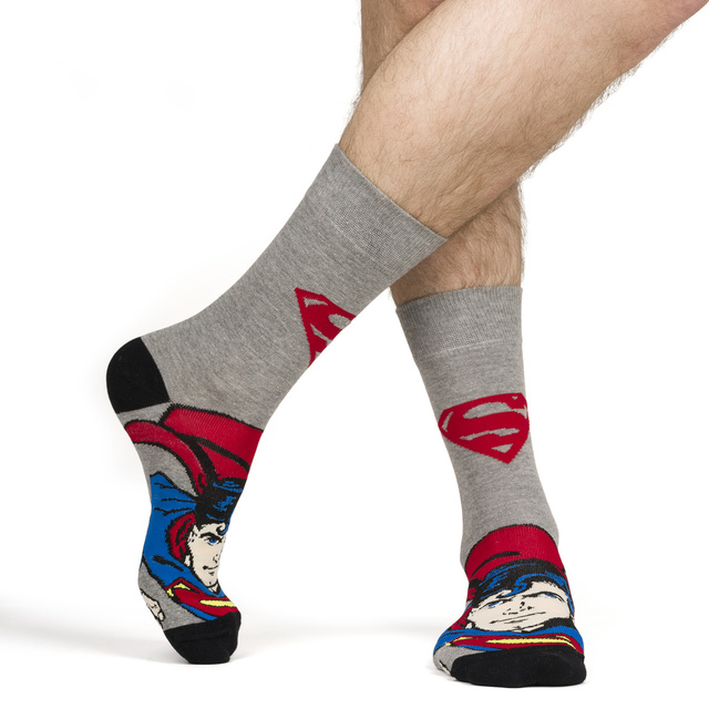 Pánské ponožky SOXO Superman DC COMICS - 4 páry