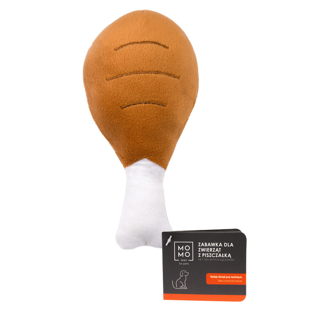 Plyšová hračka Momo Way s kuřecím stehnem