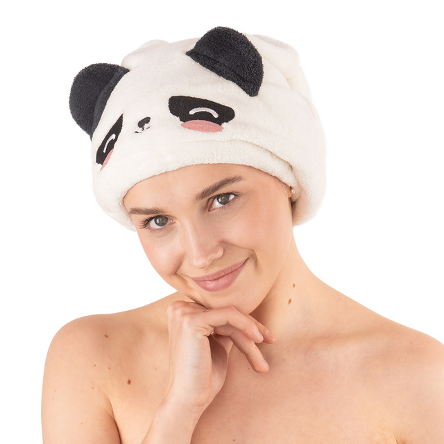 MOMO WAY panda koupací turban | ručník