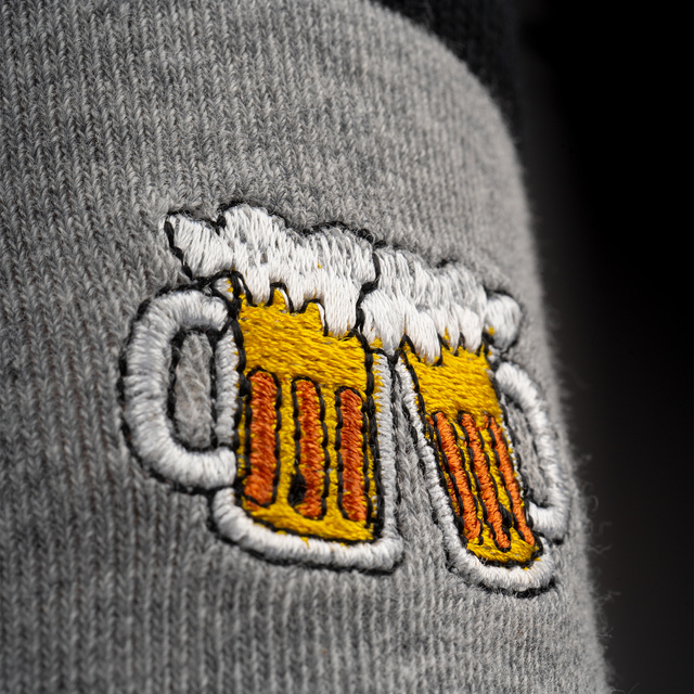 Barevné pánské ponožky SOXO pivo - 3 páry