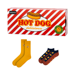 Pánské ponožky SOXO Hot Dog
