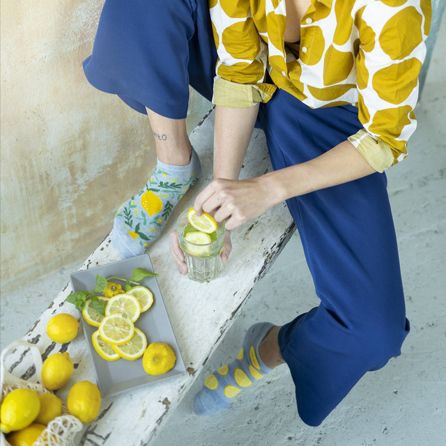 Sada 5x Barevné dámské kotníčkové ponožky SOXO nepasující do páru dárek