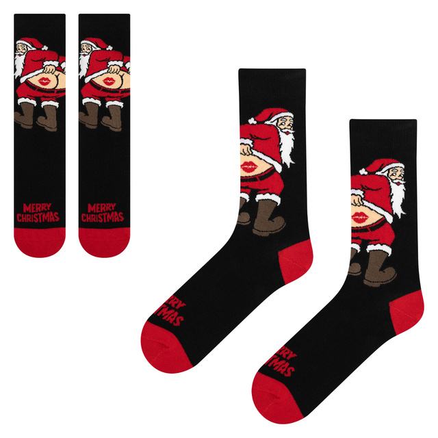 Ponožky Neposlušný Santa Zadeček