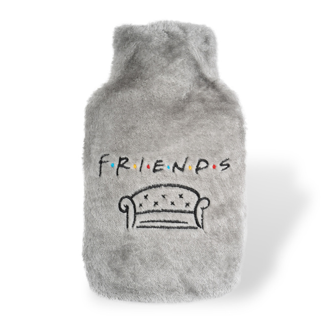 Kultovní horkovodní láhev FRIENDS - FRIENDS | Ohřívač SOXO v plyšovém potahu FRIENDS tip na dárek VELKÝ 1,8l
