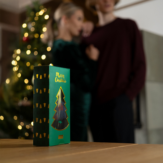 Pánské ponožky SOXO Vánoční - 3 páry