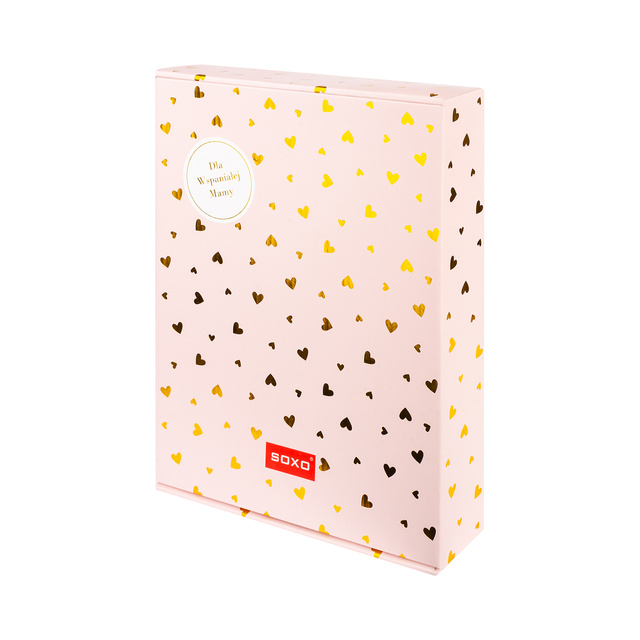 Dámské pantofle SOXO soft šedé v dárkové krabičce s nálepkami