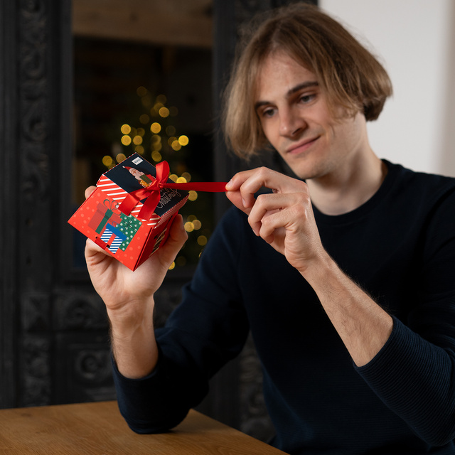 Vánoční Ponožky v Krabičce