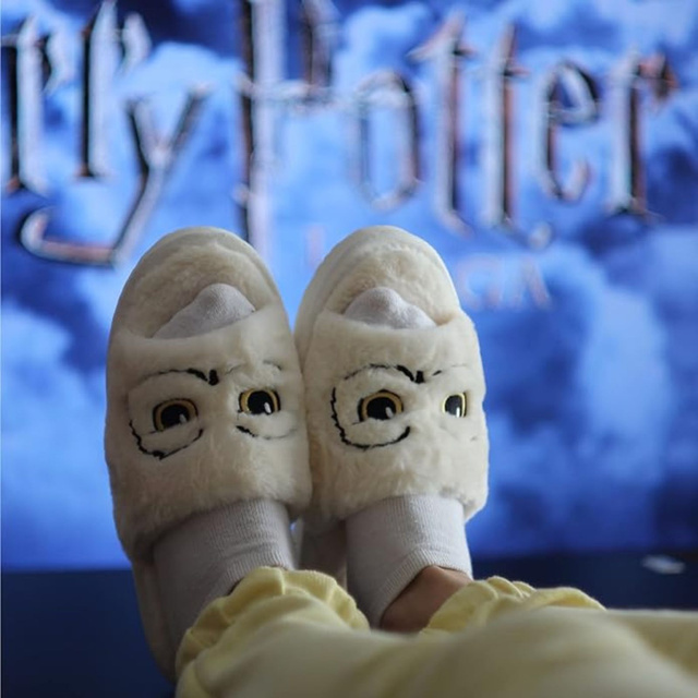 Dámské pantofle Harry Potter Sova Originální produkt Warner Bros tip na veselý dárek