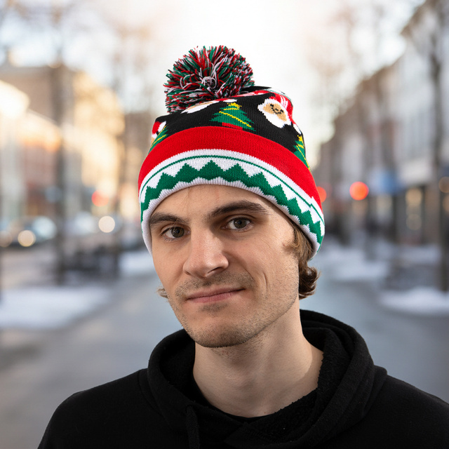 Pánská čepice Santa Clausové