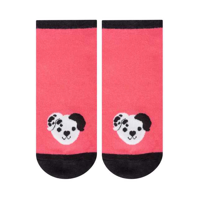 Sada 5x Barevné dámské kotníčkové ponožky SOXO pejsci