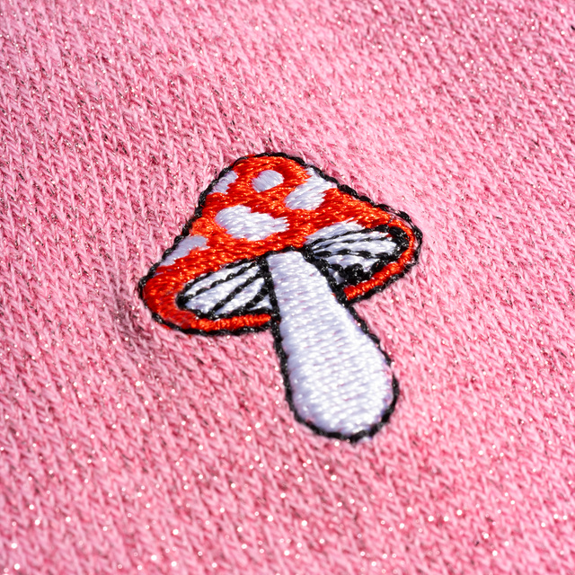 SOXO dámské ponožky s houbami v balení - 3 páry