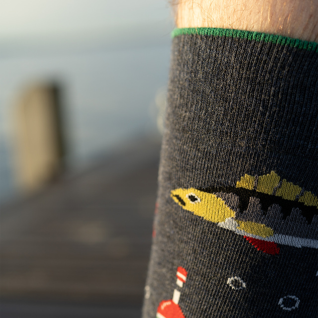 Sada Pánské ponožky + hrnek Soxo Ryby