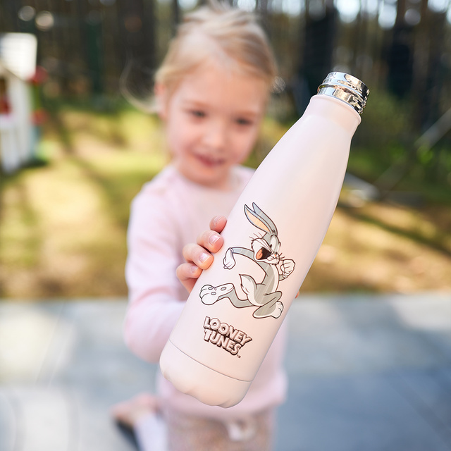 Termo láhev 500ml Růžová | odolná a praktická | Warner Bros | Bugs Bunny