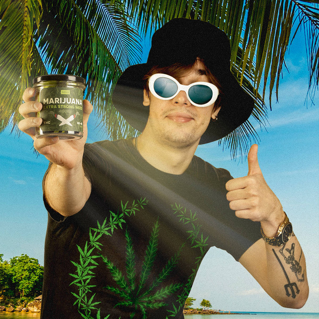 Veselé zelené pánské ponožky SOXO ve sklenici směšné bavlněné