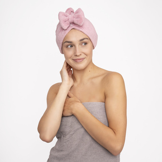 MOMO WAY koupací turban růžový | ručník