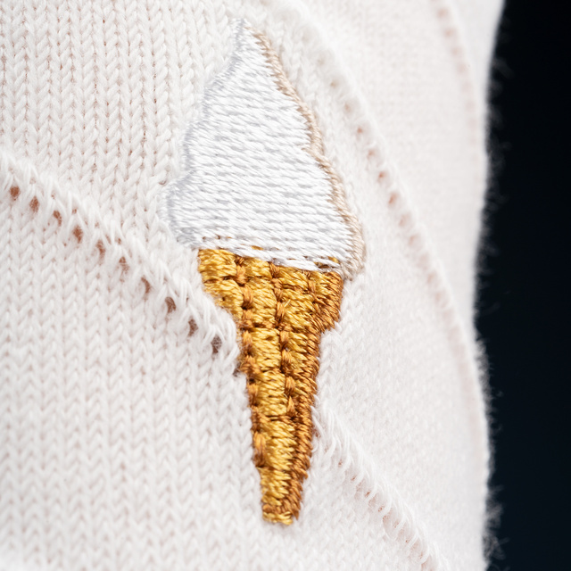 Dámské ponožky SOXO zmrzlina v kornoutu - 2 páry