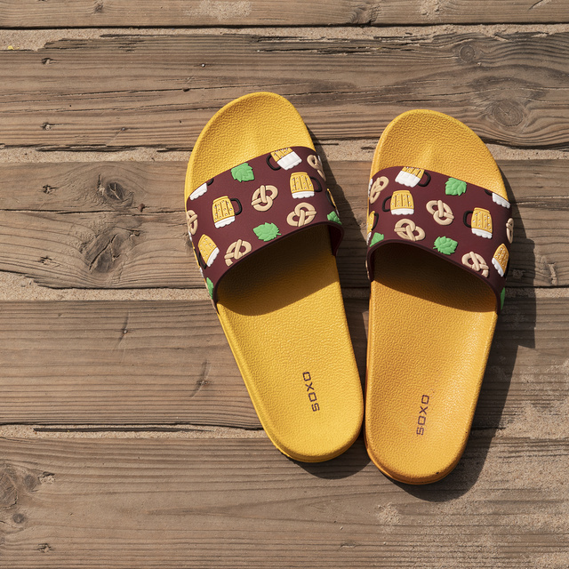 Plavky + žabky pivní motiv