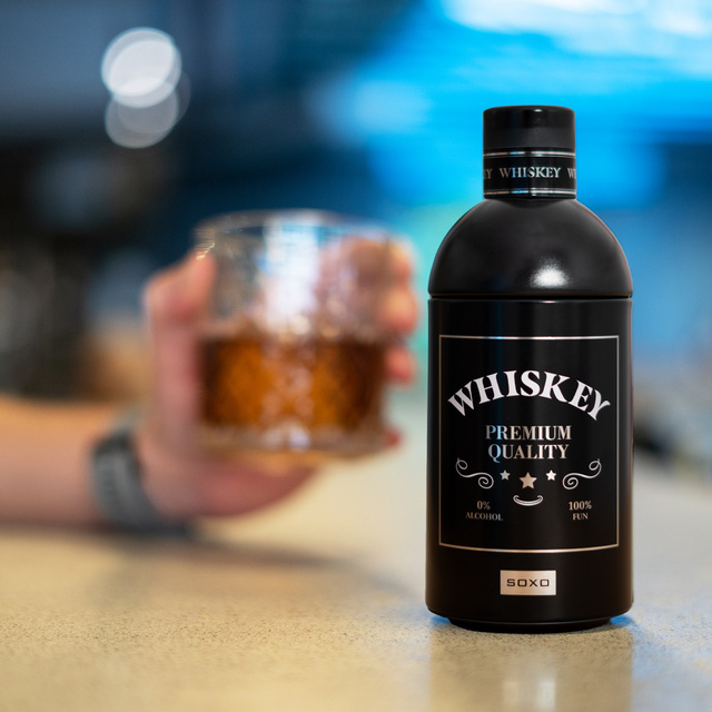 Pánské boxerky Whisky v láhvi SOXO | Tip na dárek | Bavlněné boxerky
