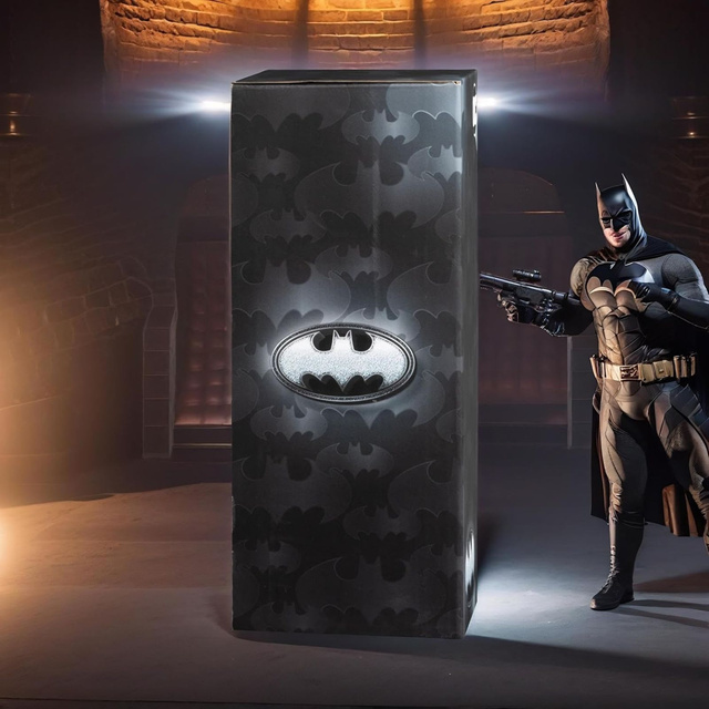 Láhev na vodu 0,6L černá | odolná a praktická | Bat-man