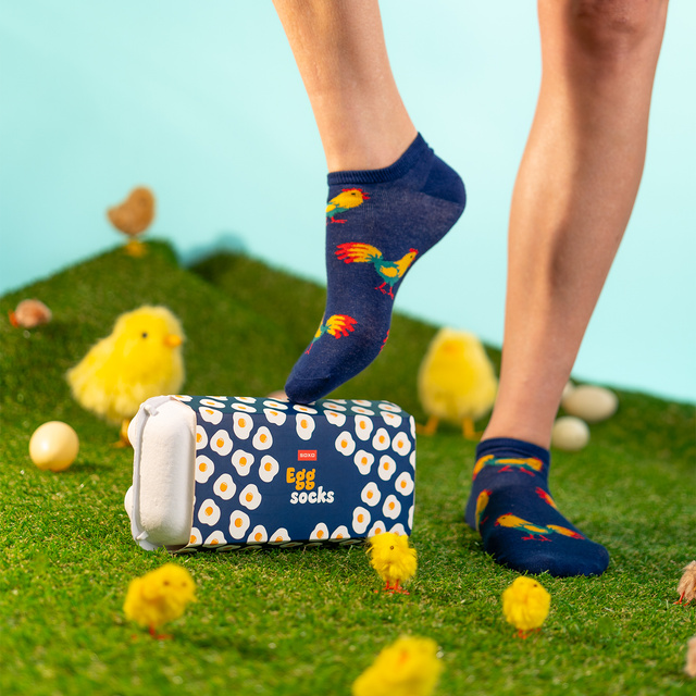 Barevné pánské dámské kotníčkové ponožky SOXO ražené - 5 párů