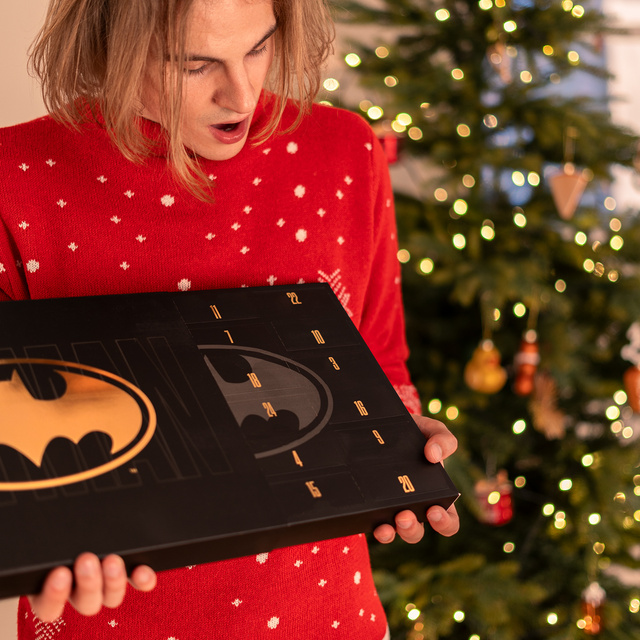 Adventní Kalendář s Ponožkami Batman 12-pack