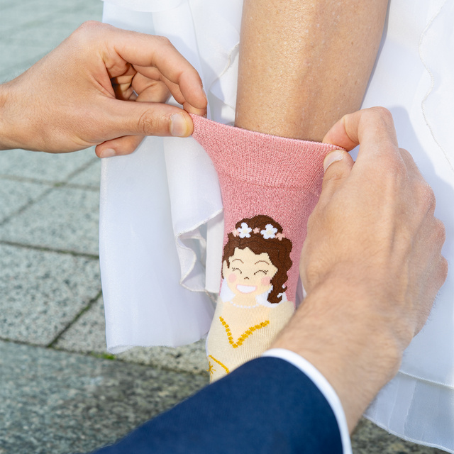 Dámské a pánské ponožky SOXO manžel a manželka v balení – 2 páry