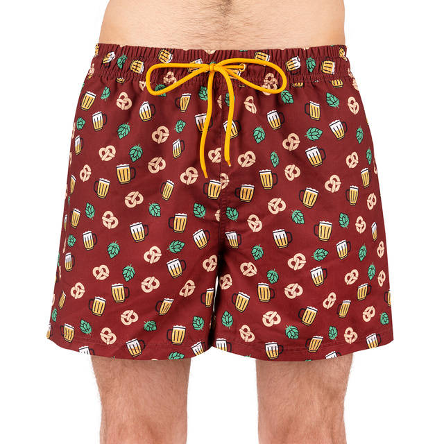 Plavky + žabky pivní motiv