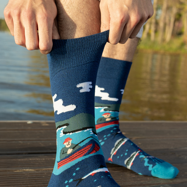 Pánské ponožky SOXO rybář - 2 páry