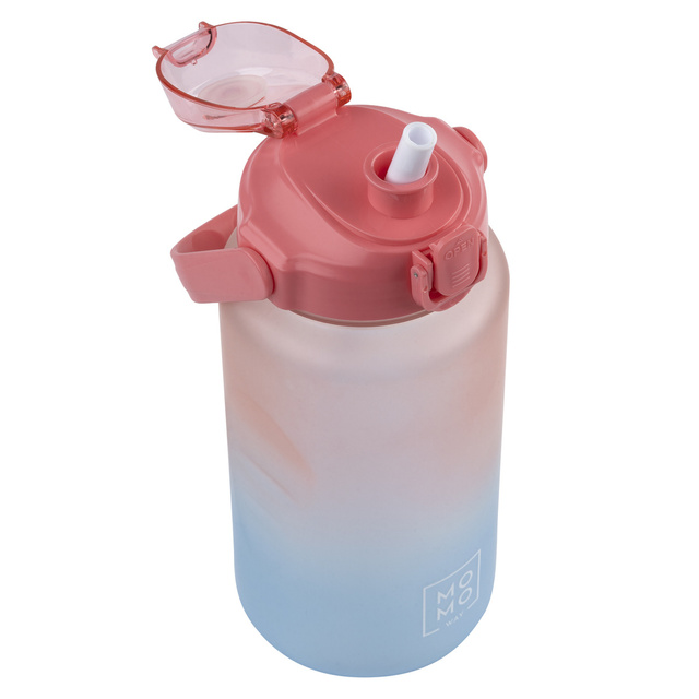 Láhev na vodu 1,5L růžová a modrá | Bez BPA