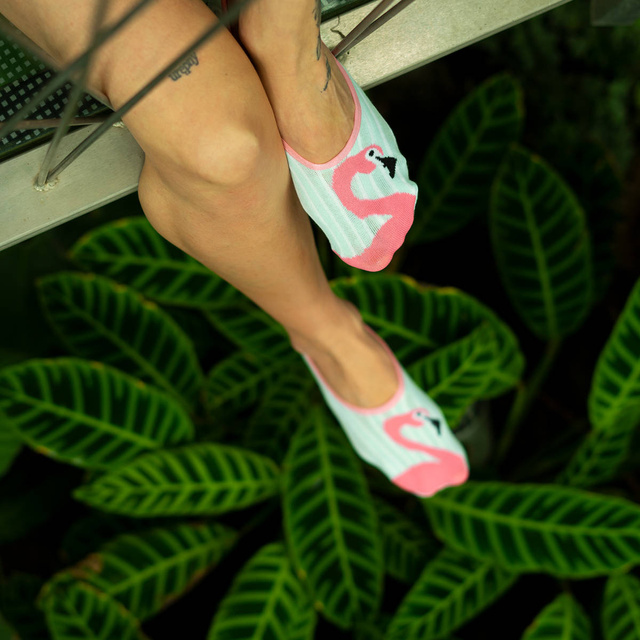 Sada 6x Barevné dámské kotníčkové ponožky SOXO bavlněné nízké