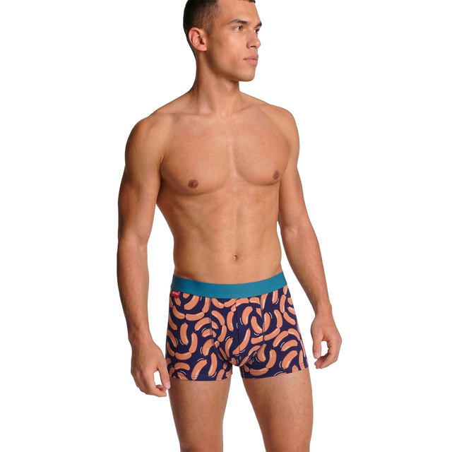 Pánské boxerky párky v plechovce SOXO | Vtipný dárek | Bavlněné boxerky pro něj | Kuřecí klobásy