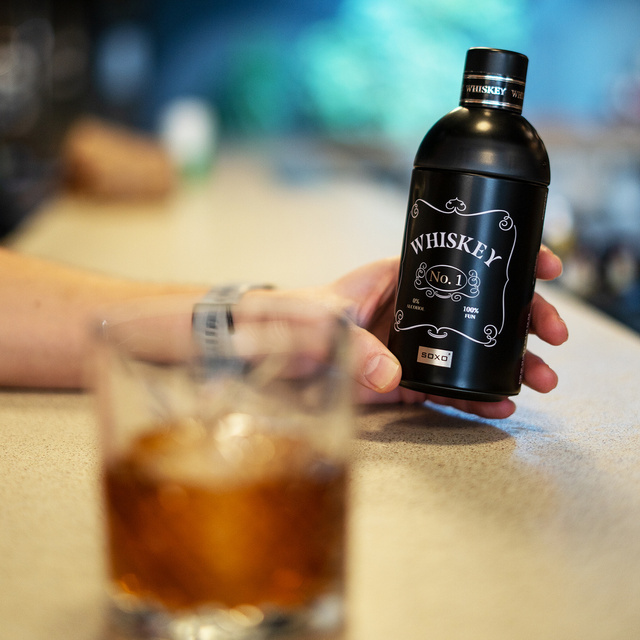 OUTLET Pánské ponožky Whisky v láhvi