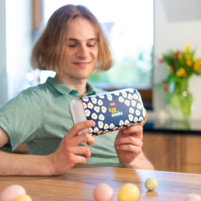 Barevné pánské dámské kotníčkové ponožky SOXO ražené - 5 párů