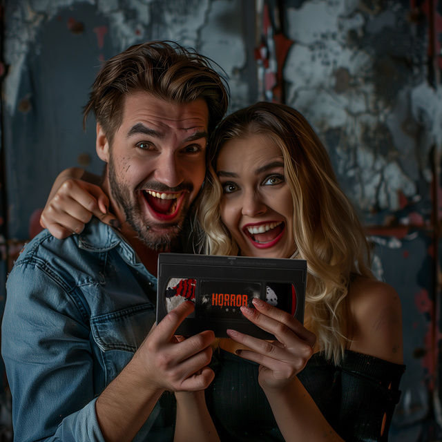 Pánské a dámské hororové ponožky SOXO - 2 páry