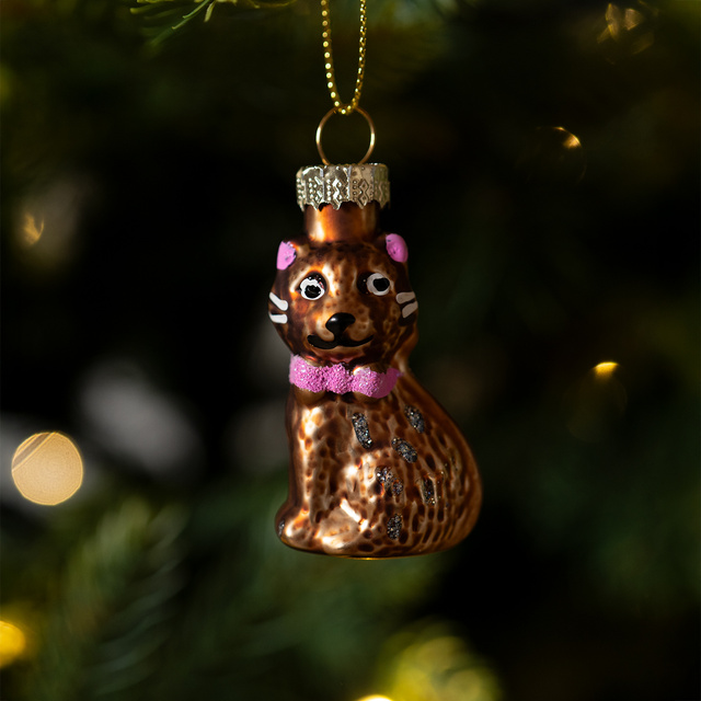 Sada Ponožky + Ozdoby Kočka