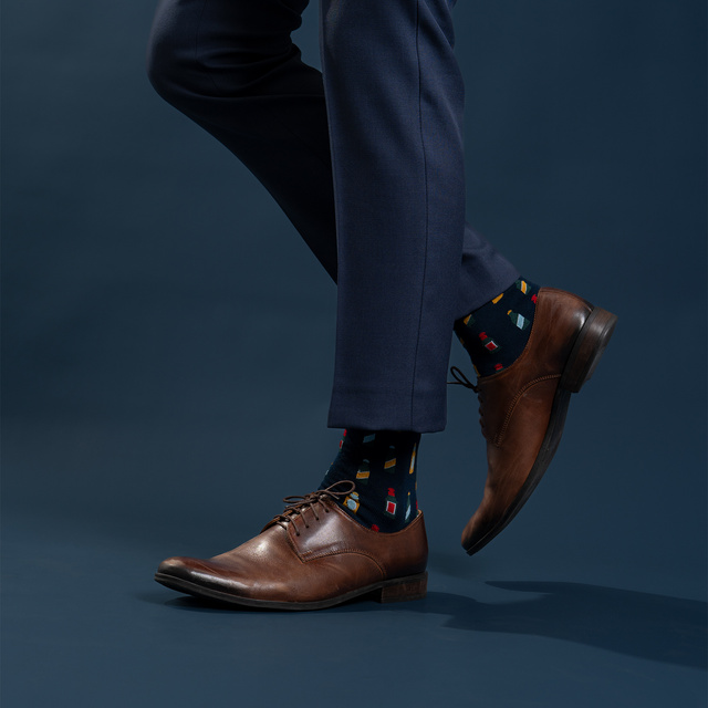 Sada pánských ponožek SOXO Cheers – 2 páry a otvírák