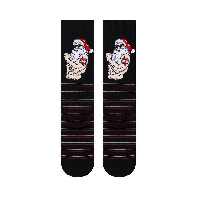 Ponožky Zlobivý Santa Motorkář 3-pack
