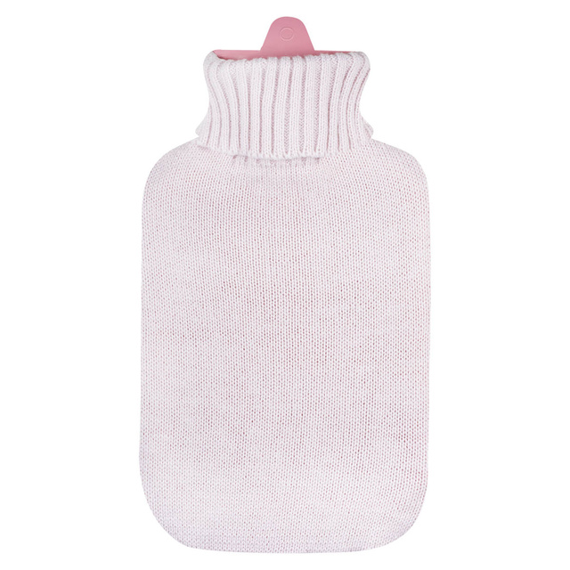 Růžový SOXO termofor HEATER ve svetru jako dárek