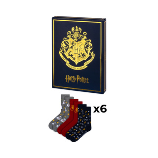 Adventní Kalendář s Ponožkami Harry Potter 6-pack
