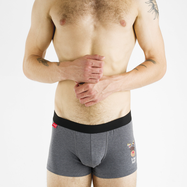 Soxo pánská dárková sada | 2x vánoční ponožky | 2x vánoční boxerky | dárek na Mikuláše | pro něj | Legrační set