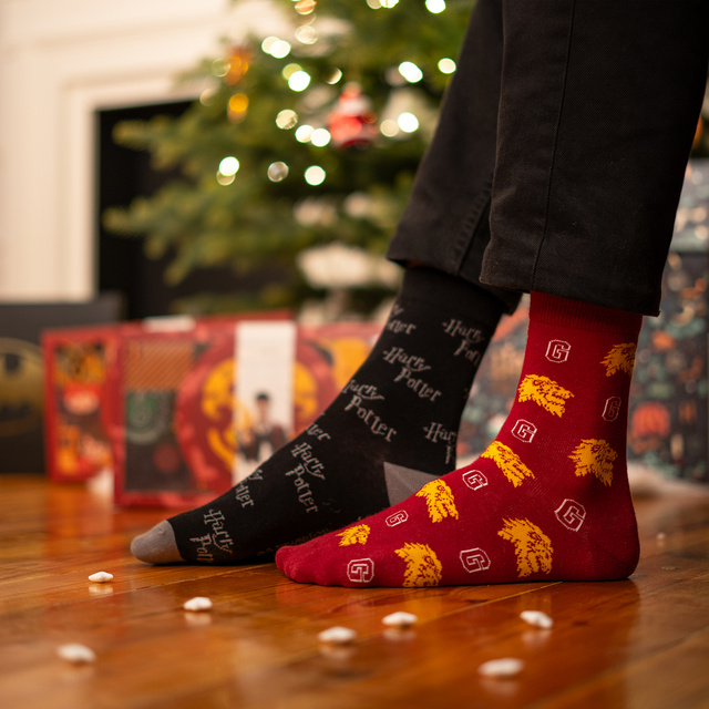 Adventní kalendář s Ponožkami Harry Potter 6-pack