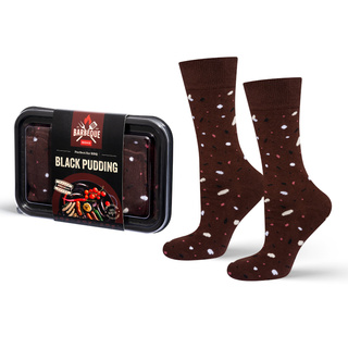 SOXO pánské ponožky, černý pudink